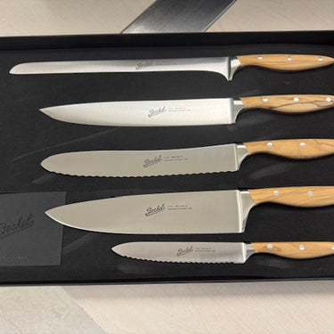 Essentium Olivewood kokkeknivsæt