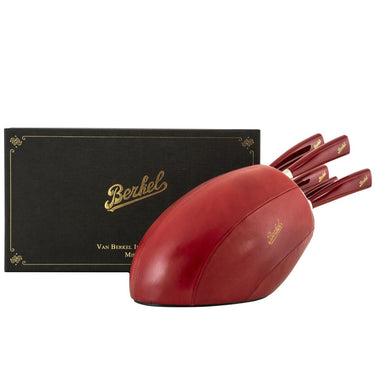 Messenset en bloc rugbyleren, 5 delig Rood - Berkel Elegance