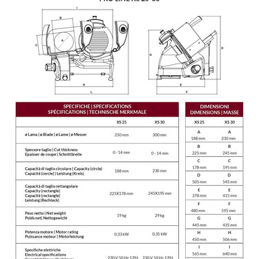 Pro Line XS25 - Rouge 